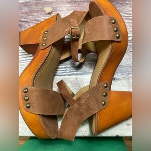 Lucky Brand Women's Trisa High Heel Heeled Sandal Size 8.5 NWOT